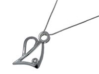 Collana Guerretta Gioielli Donna COLLANA ORO E DIAMANTE in Oro bianco Diamante 0.01 Ct GBP472 - GBP472